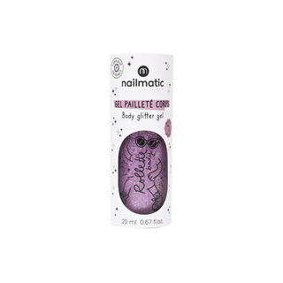Body Rollette Glitter Body Gel Raspberry