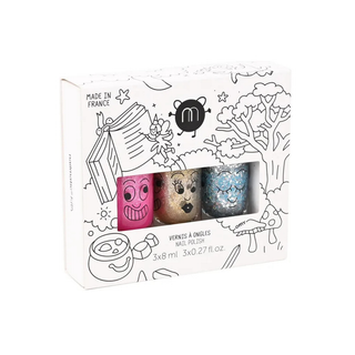 Féerique Set of 3 Water Based Nail Polishes