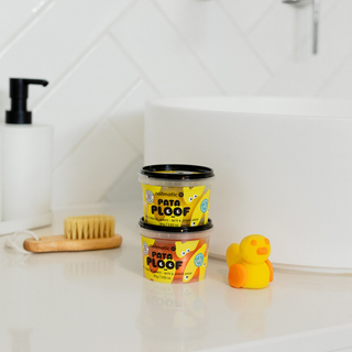 Pataploof Duo Set Orange and Yellow with Ploofy