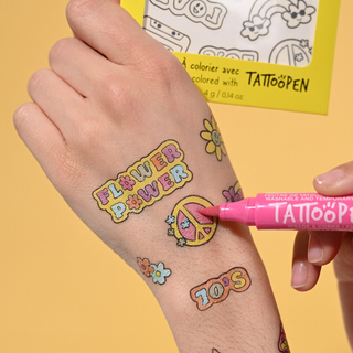 Tattoopen Temporary Tattoo Marker Pink