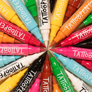 Tattoopen Temporary Tattoo Marker Yellow