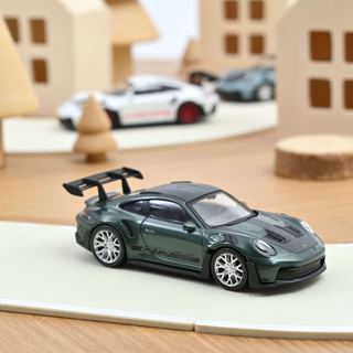 Modellino Porsche GT3 RS in fusione a pressione nella rara tonalità Verde Malachite Metallizzato, in scala 1:43, edizione speciale Norev Jet-Car 2022 per bambini, regalo da collezione per gli appassionati di Porsche, progettato in Francia