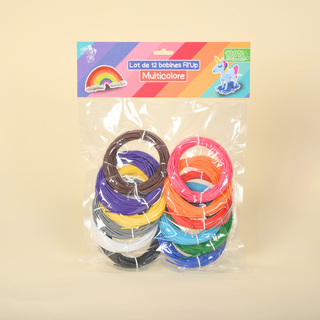 Fil'Up Filament Refills | Set of 12 | Multicolour