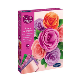 Crepe Paper Roses Craft Kit