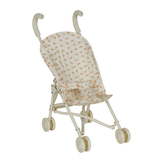 Foldable doll stroller for kids, Olli Ella Sollie Doll Stroller Rainbow, on-the-go pretend parenting for dolls and teddies, ages 1 plus
