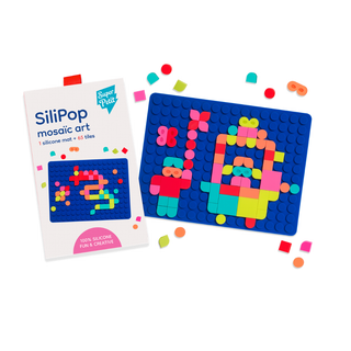 Silipop Blue Stick-On Mosaic Game