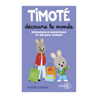 Screen-free French-language audio card for kids with stories and sound effects, Yoto Timoté découvre le monde for Yoto Player and Yoto Mini, quiet time and travel listening, ages 3 plus