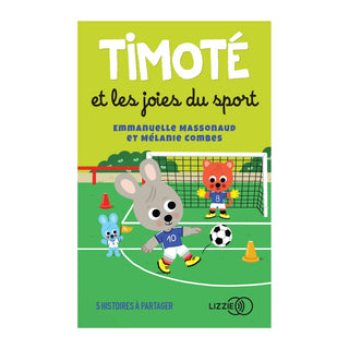Screen-free French-language audio card for kids with stories and sound effects, Yoto Timoté et les joies du sport for Yoto Player and Yoto Mini, quiet time and travel listening, ages 3 plus