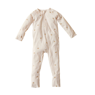 Bumblebees Organic Cotton Zip Romper
