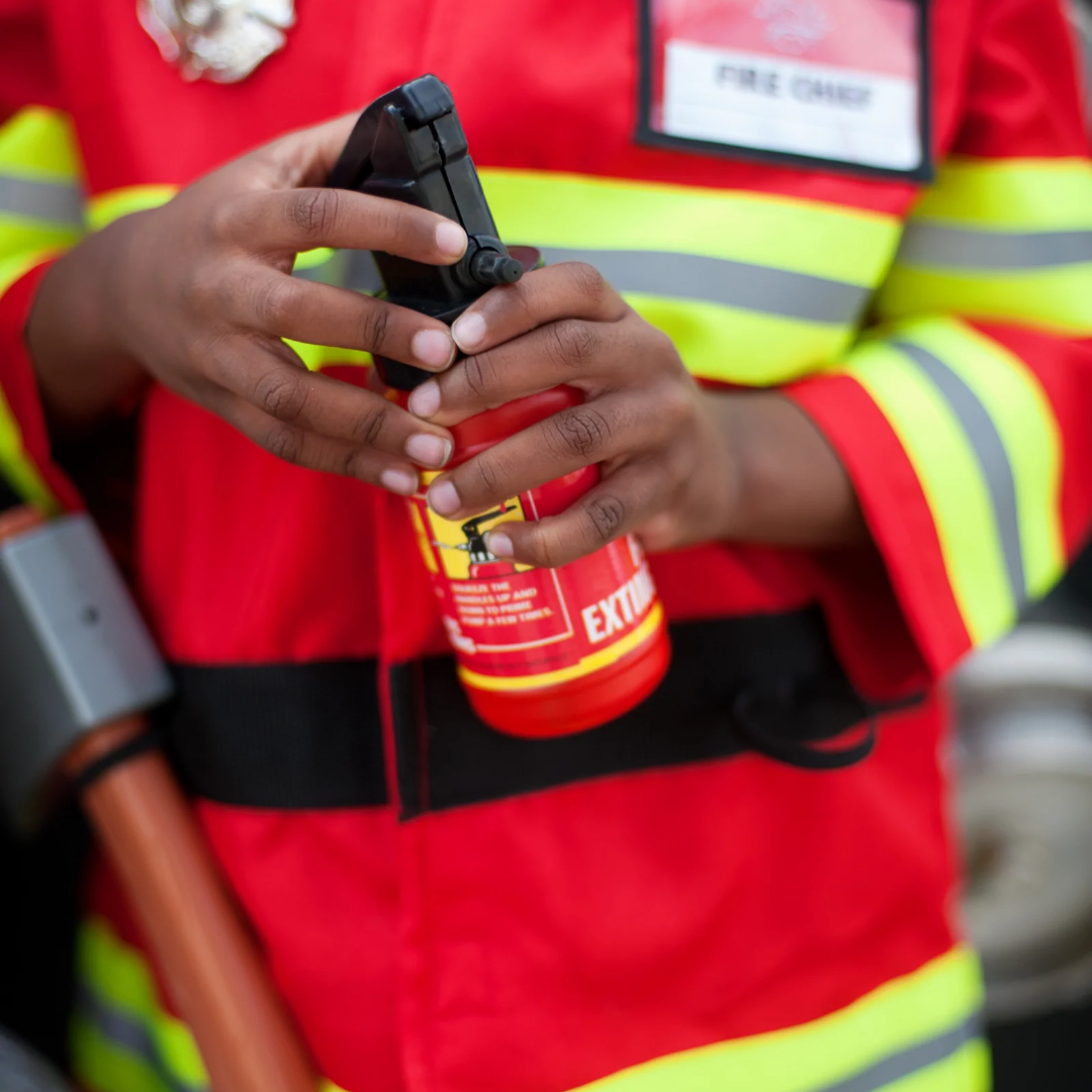 Fireman with Accessories