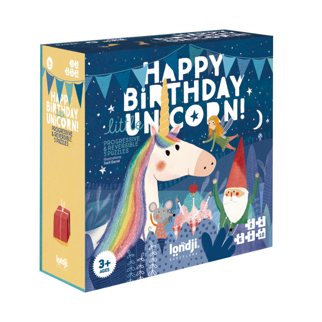 Happy Birthday Unicorn Puzzle