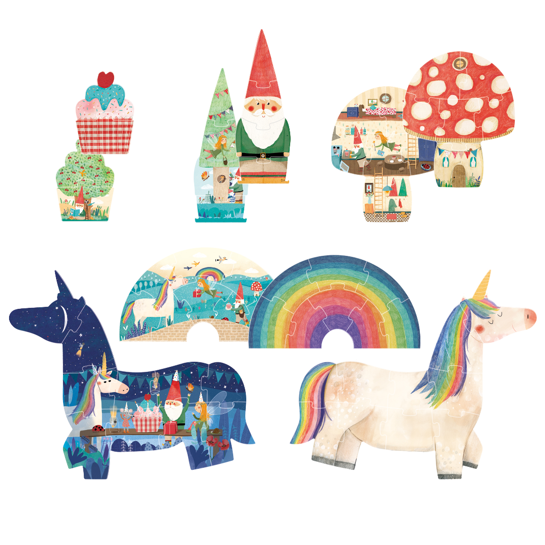 Happy Birthday Unicorn Puzzle
