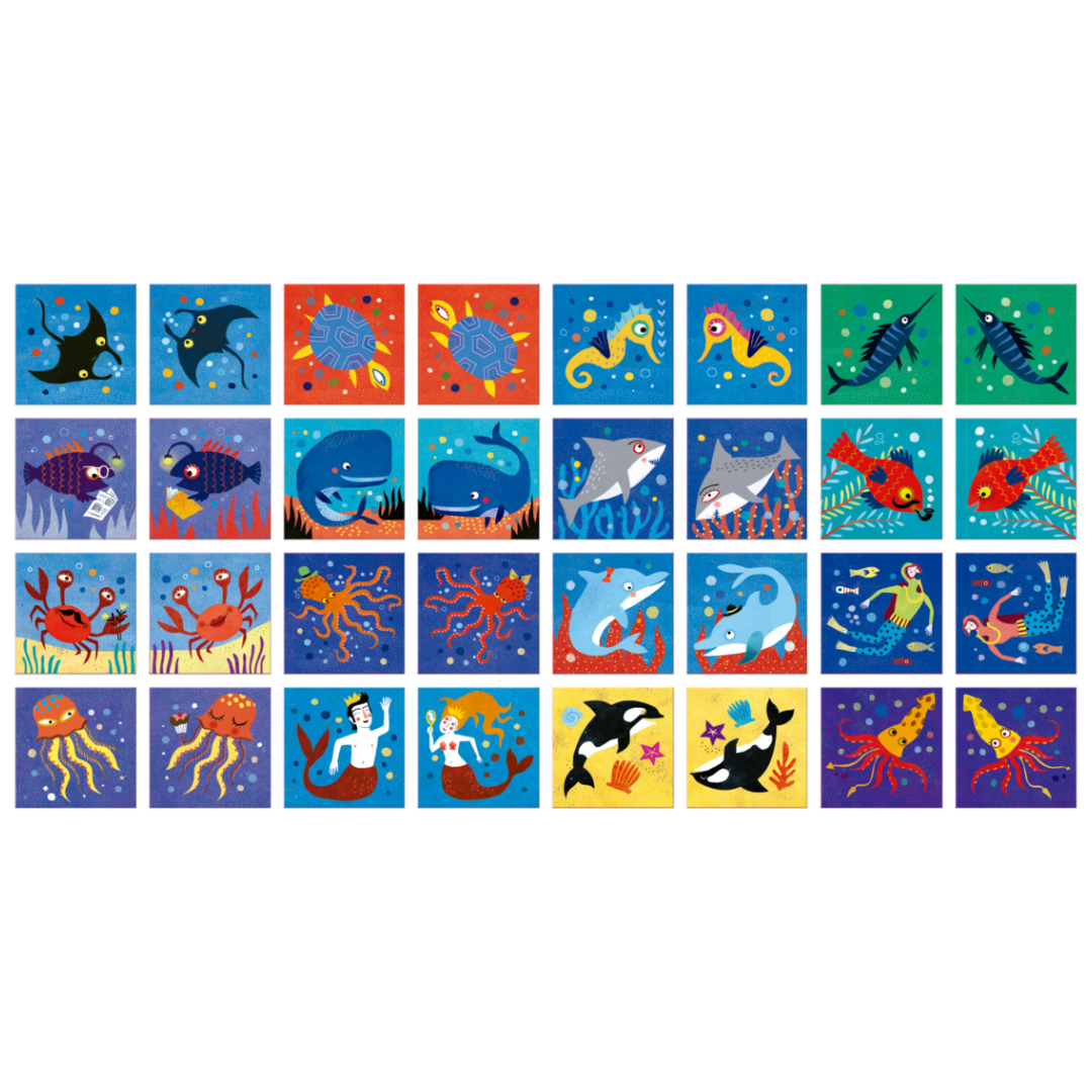 Ocean Animal Memo
