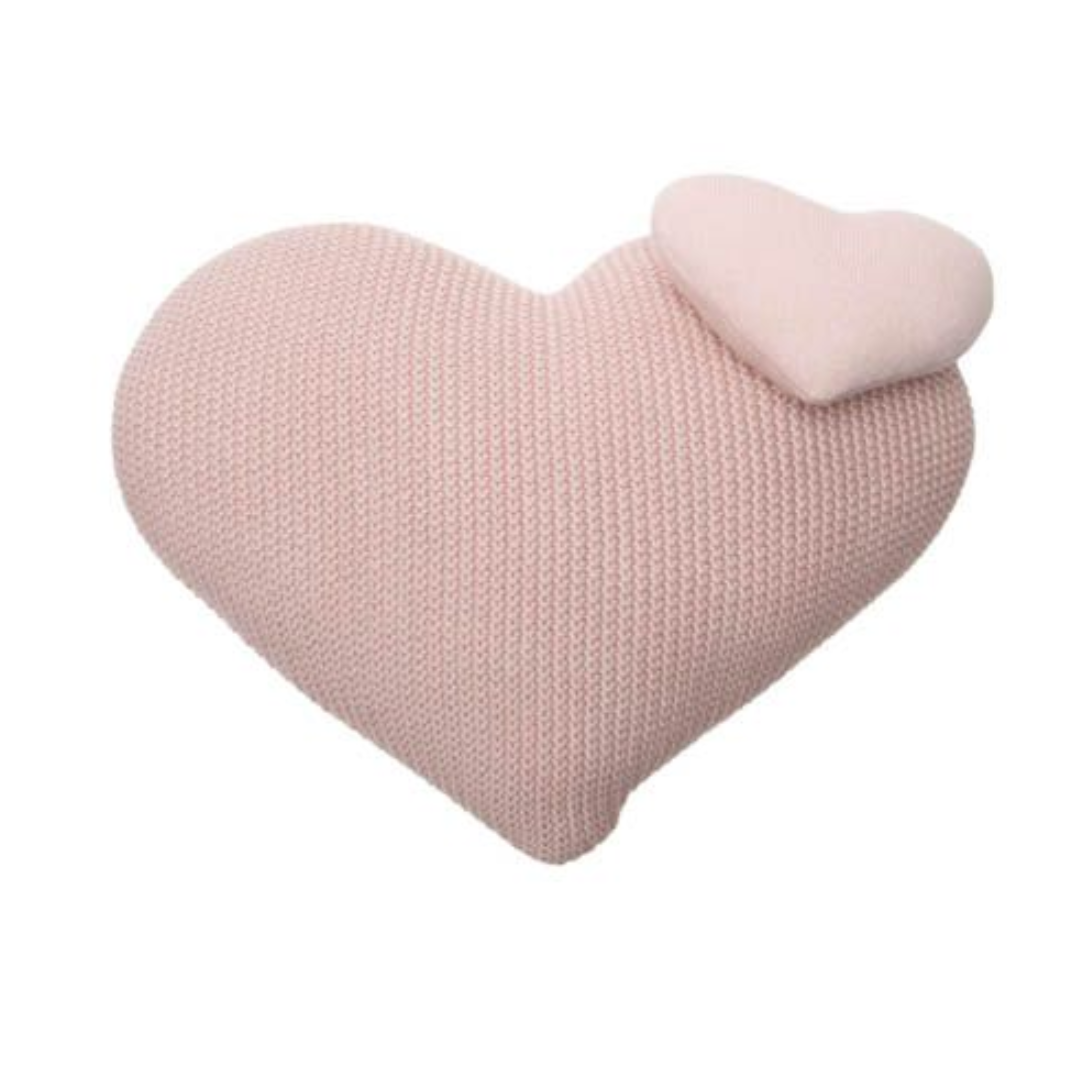 Knitted Cushion Love