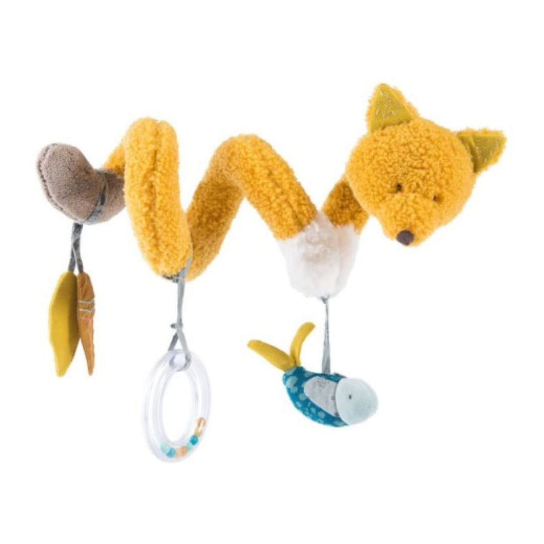 Chaussette the fox activity spiral - Le Voyage d'Olga
