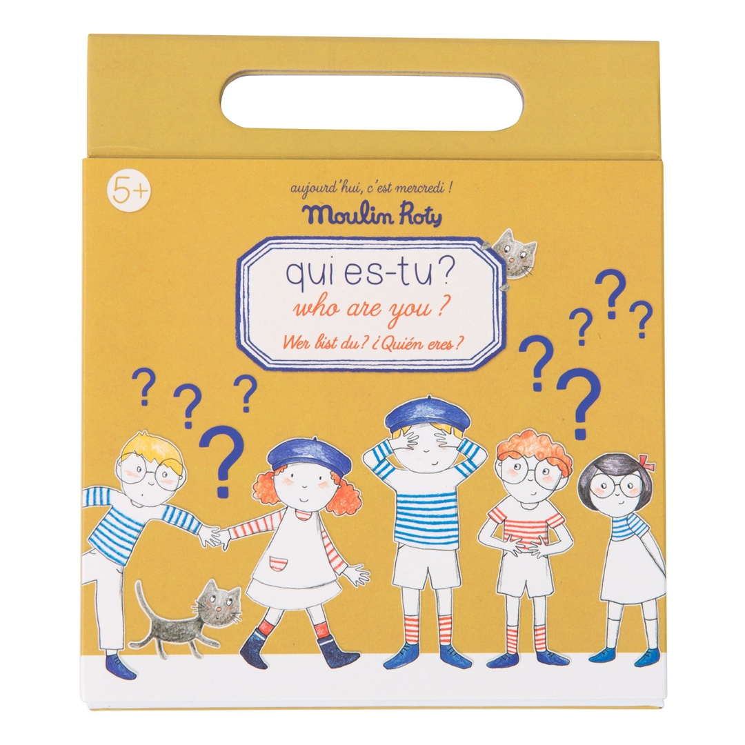 Magnetic guess who game
