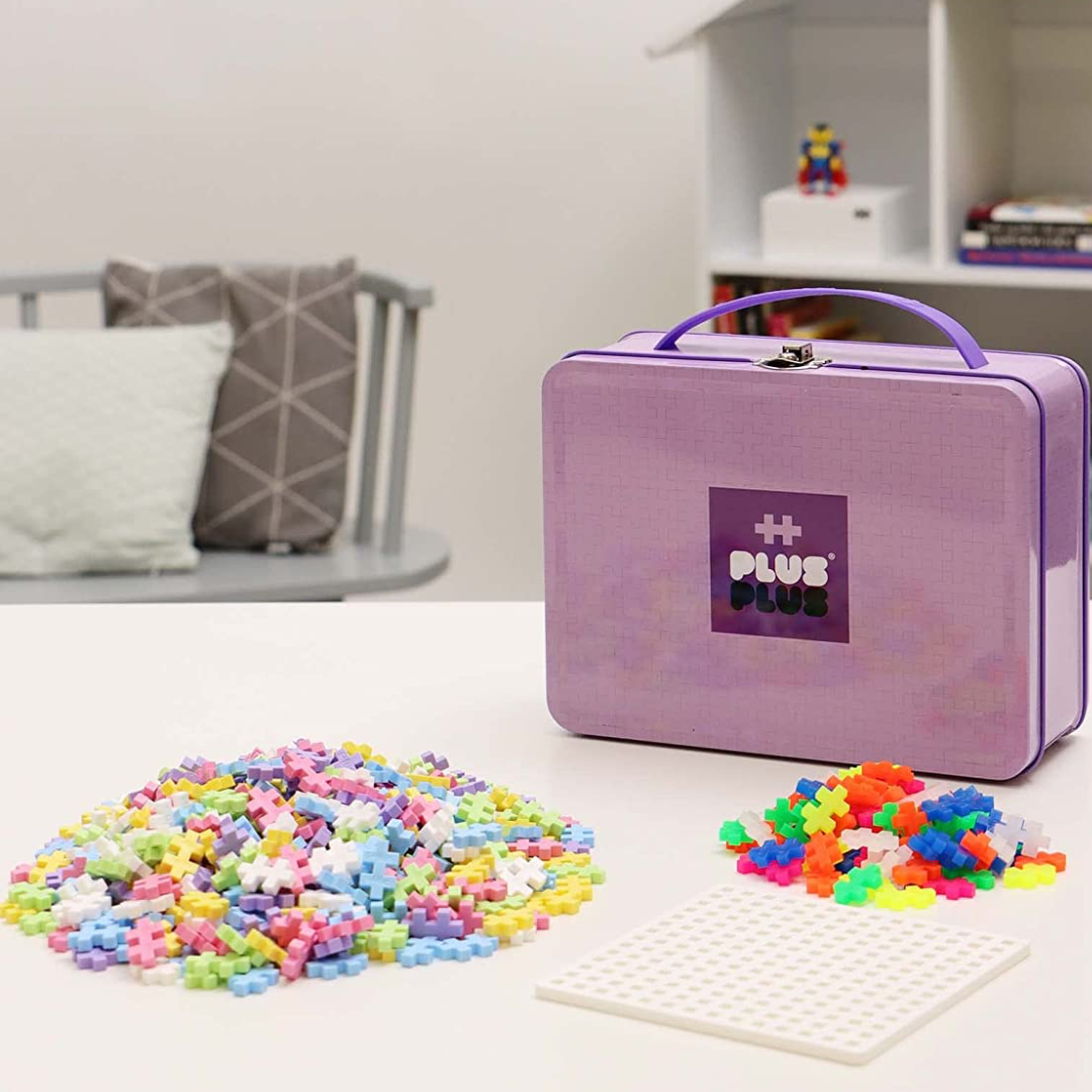 Suitcase Pastel Metal Purple