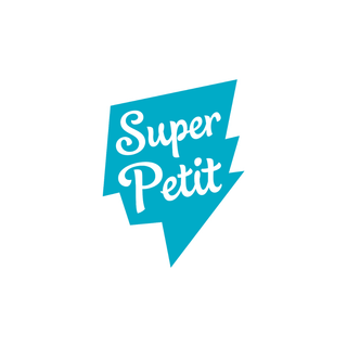 SuperPetit logo, French reusable silicone colouring mat brand for children, eco-friendly and travel-friendly