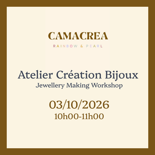 Jewellery Making Workshop | 03.10.26, 10h00