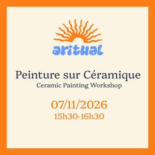 Ceramic Painting Workshop | 07.11.26, 15h30