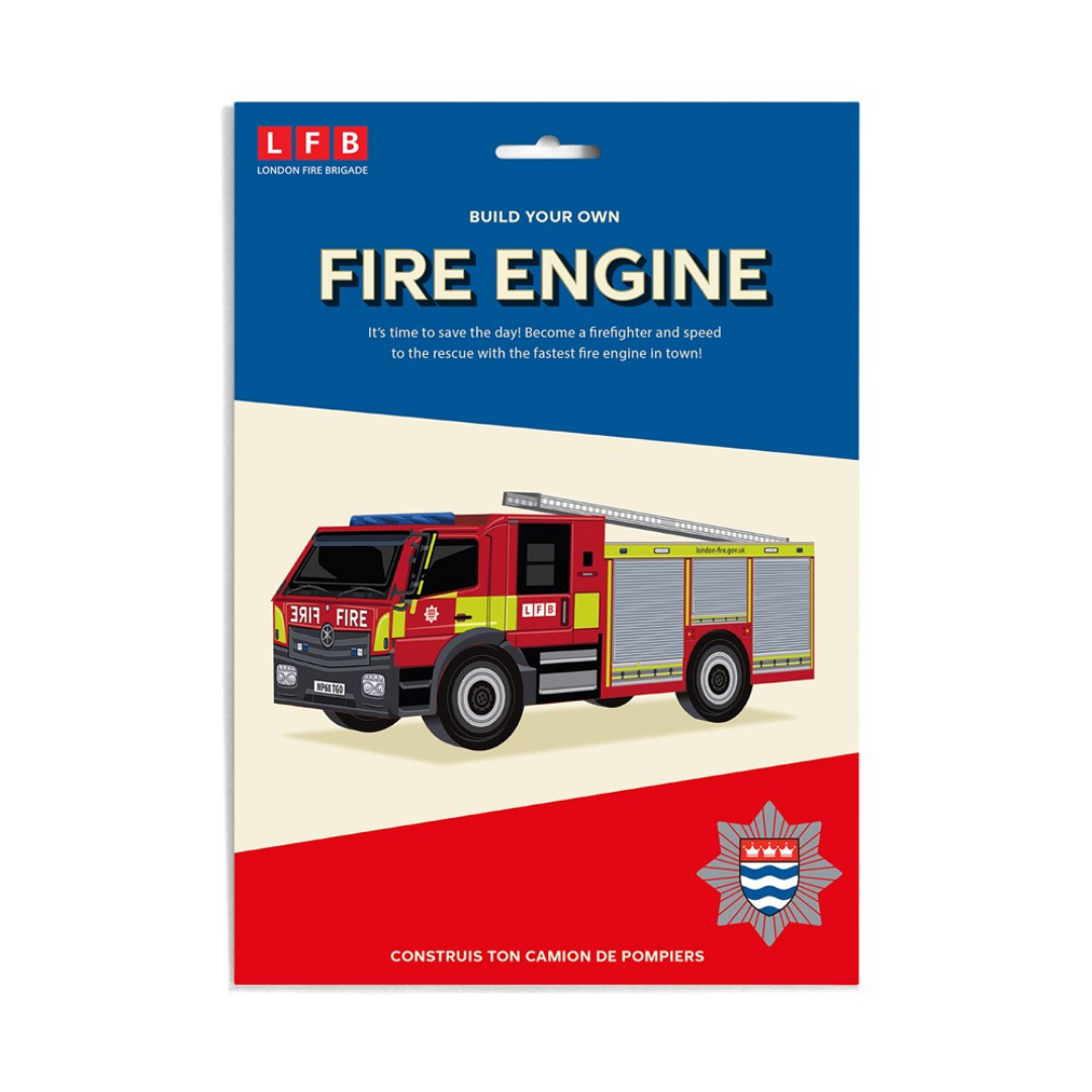 Build Your Own Fire Engine Craft Kit