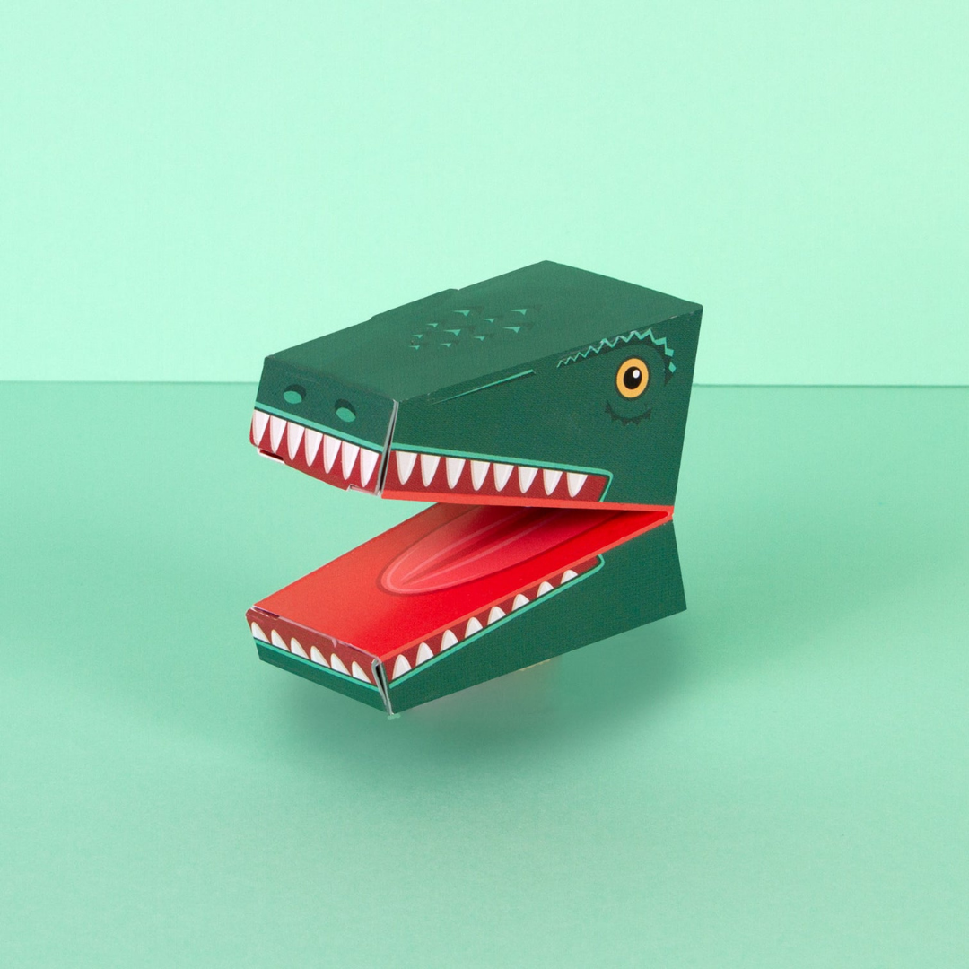 Create Your Own Dino Finger Puppet Craft Kit