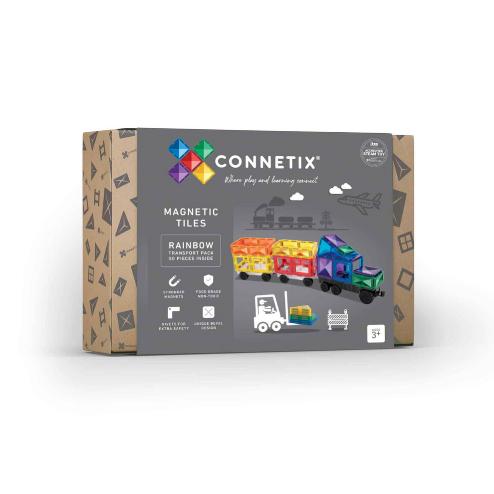 Connetix Transport Pack 50 pieces