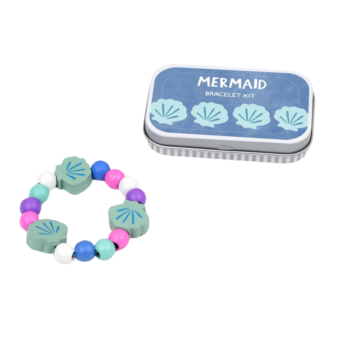 Kids Mermaid Bracelet Craft Kit