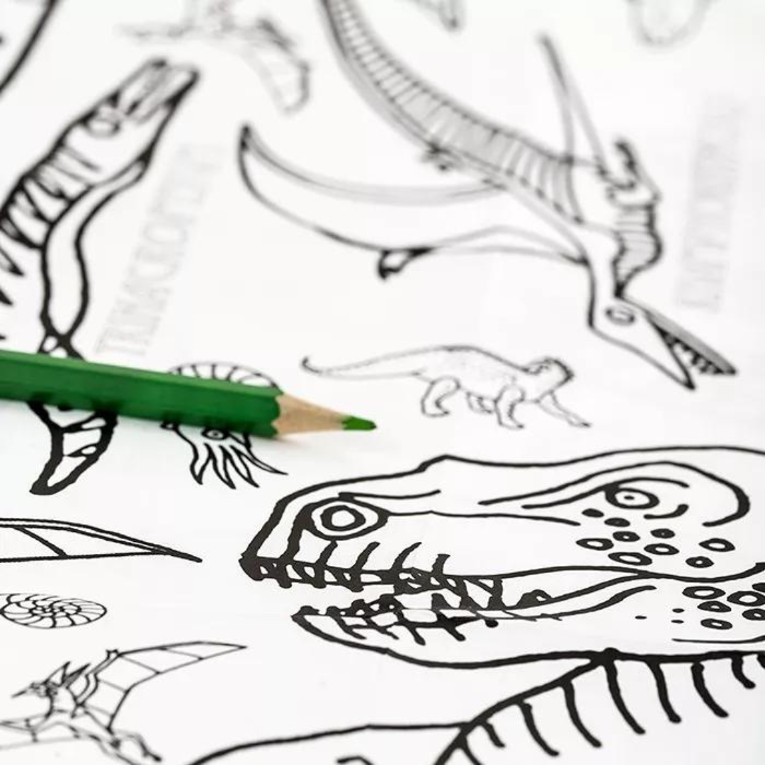 Colour-in Dinosaurs Giant Poster