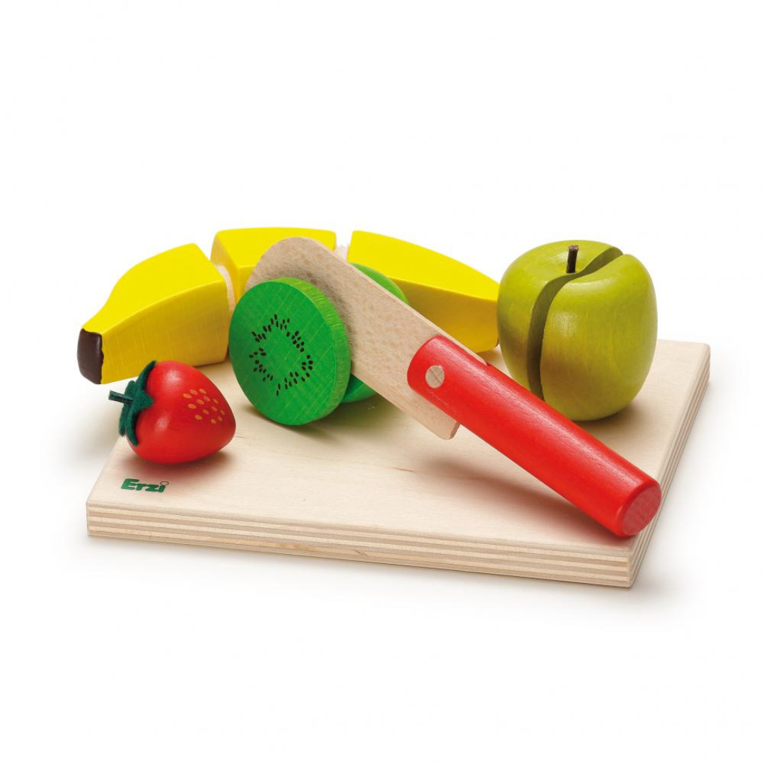 Cutting Fruit Set - Wooden Play Food Kitchen