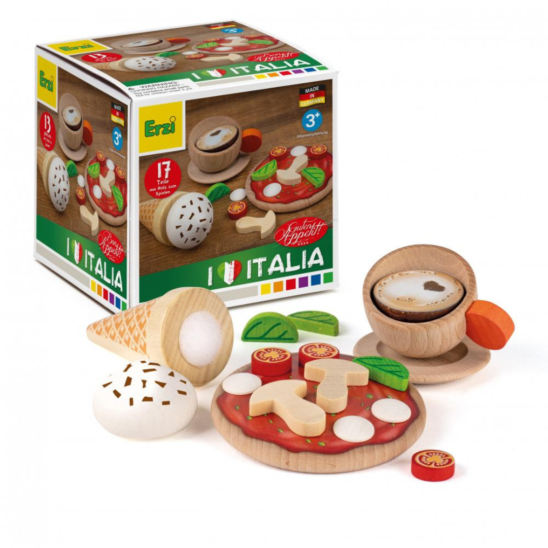 Wooden Italian Cuisine Play Set