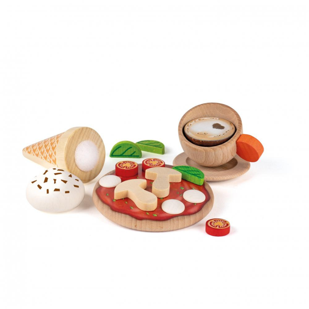 Wooden Italian Cuisine Play Set