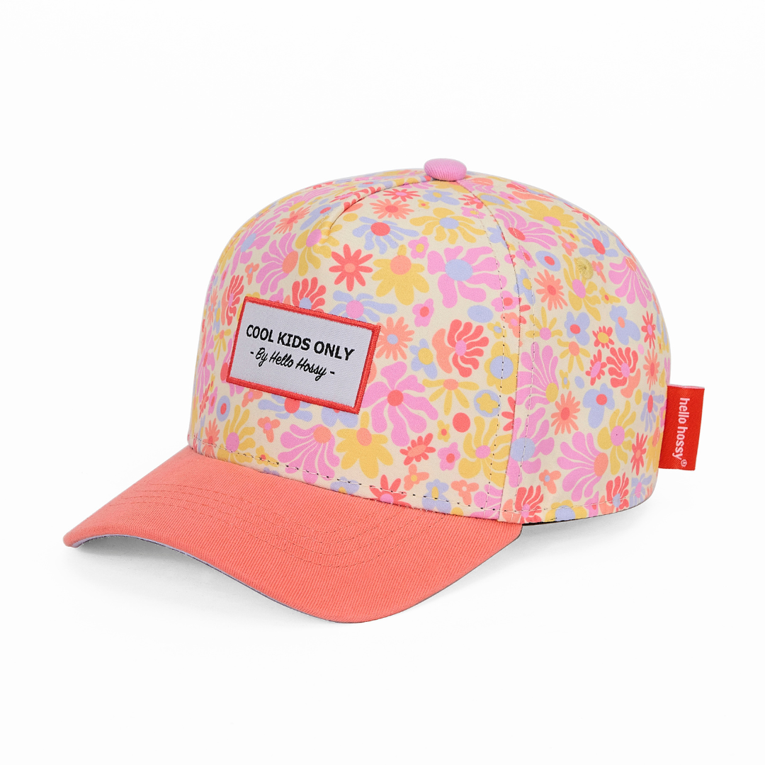 Hello Hossy Retro Flowers Cap (2-5 years)