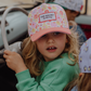 Hello Hossy Retro Flowers Cap (2-5 years)