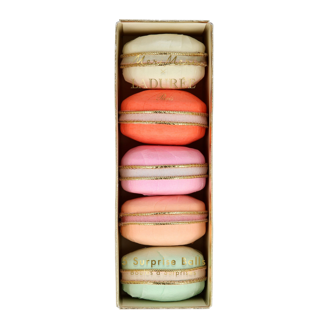 Meri Meri x Ladurée Paris Macaron Surprise Balls (x5)