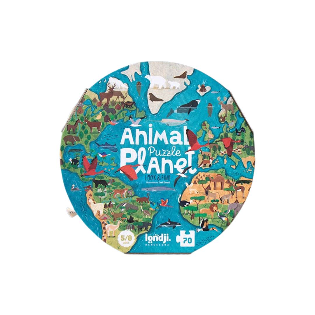 Animal Planet Puzzle 70 Pieces Look & Find