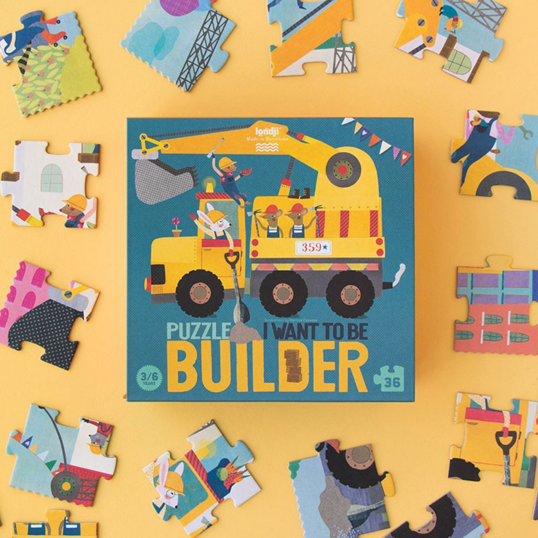 I want To Be ... A Builder 36-piece Puzzle