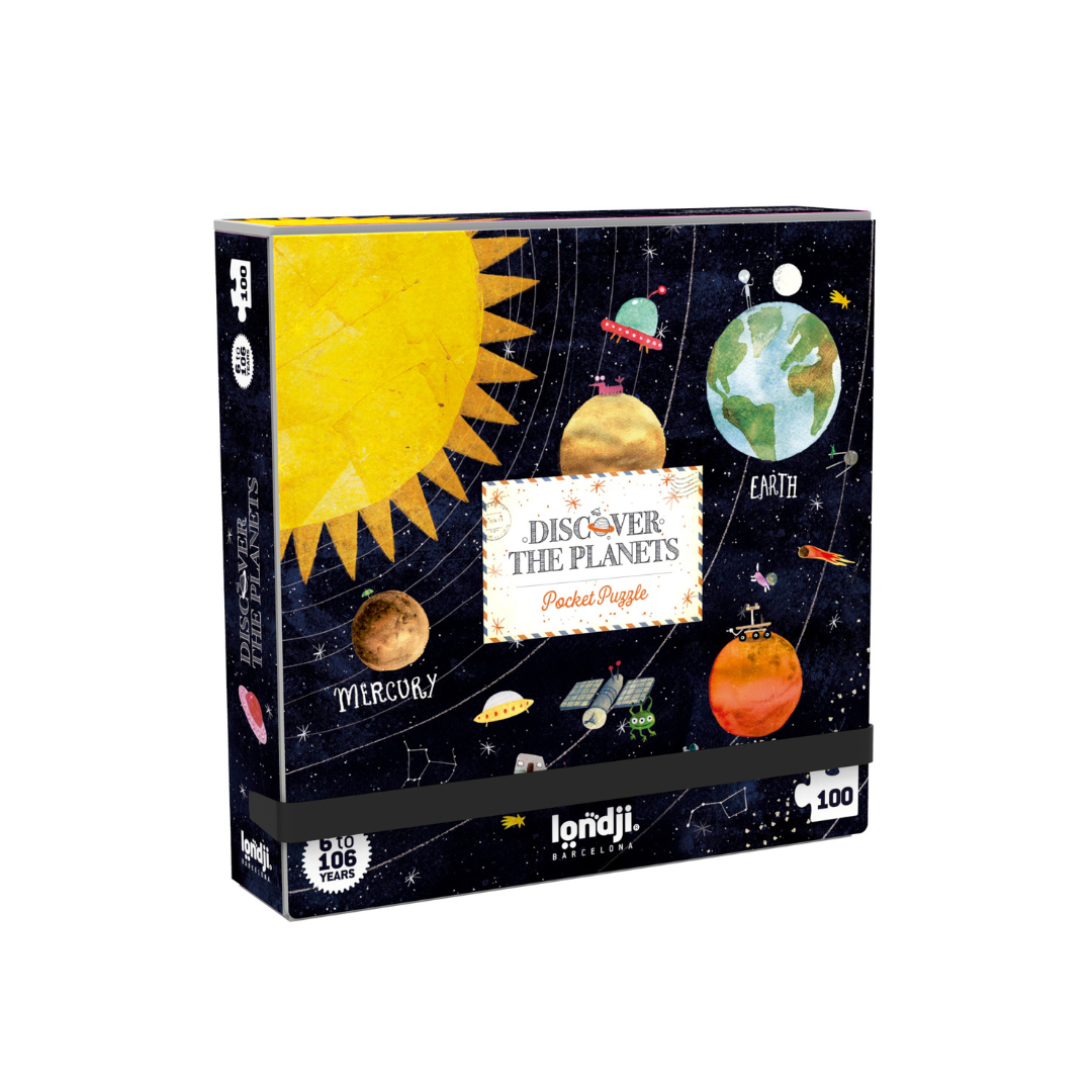 Planets 100-Piece Pocket Puzzle