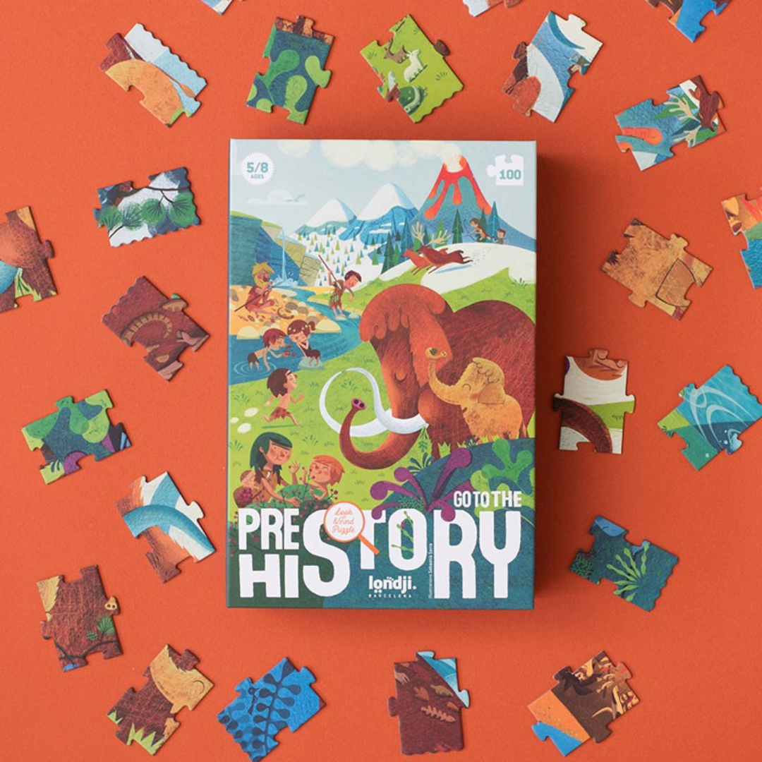 Go to the Prehistory 100-Piece Puzzle