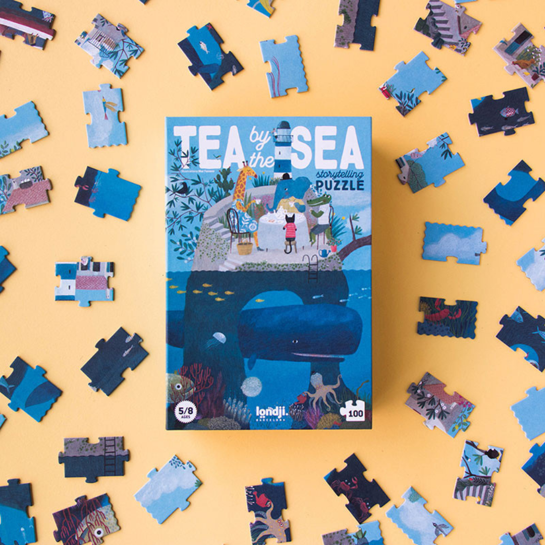 100-piece Storytelling Puzzle Tea By The Sea