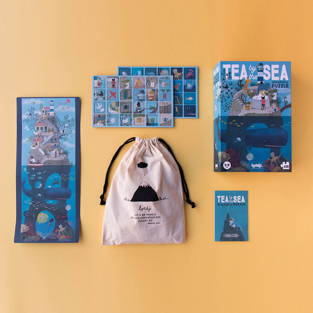 100-piece Storytelling Puzzle Tea By The Sea