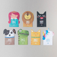 Jungle Temporary Tattoos for Kids