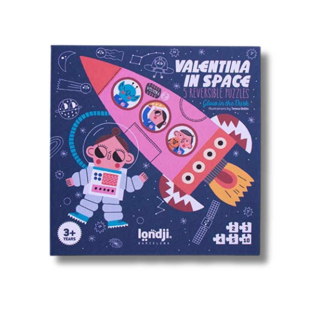 Valentina In Space | 5 Reversible Puzzles