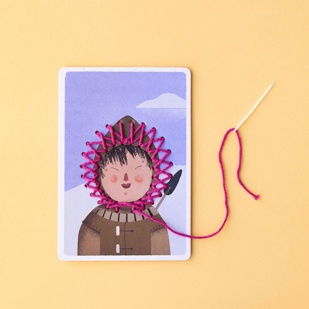 Kids' Embroidery Adventure Kit