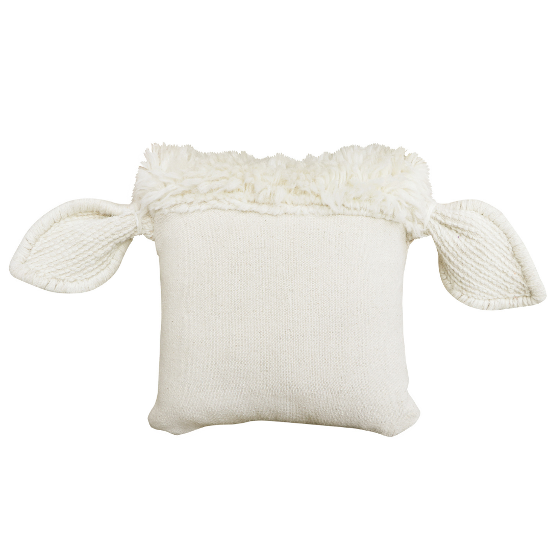 Woolable Cushion Pink Nose Sheep