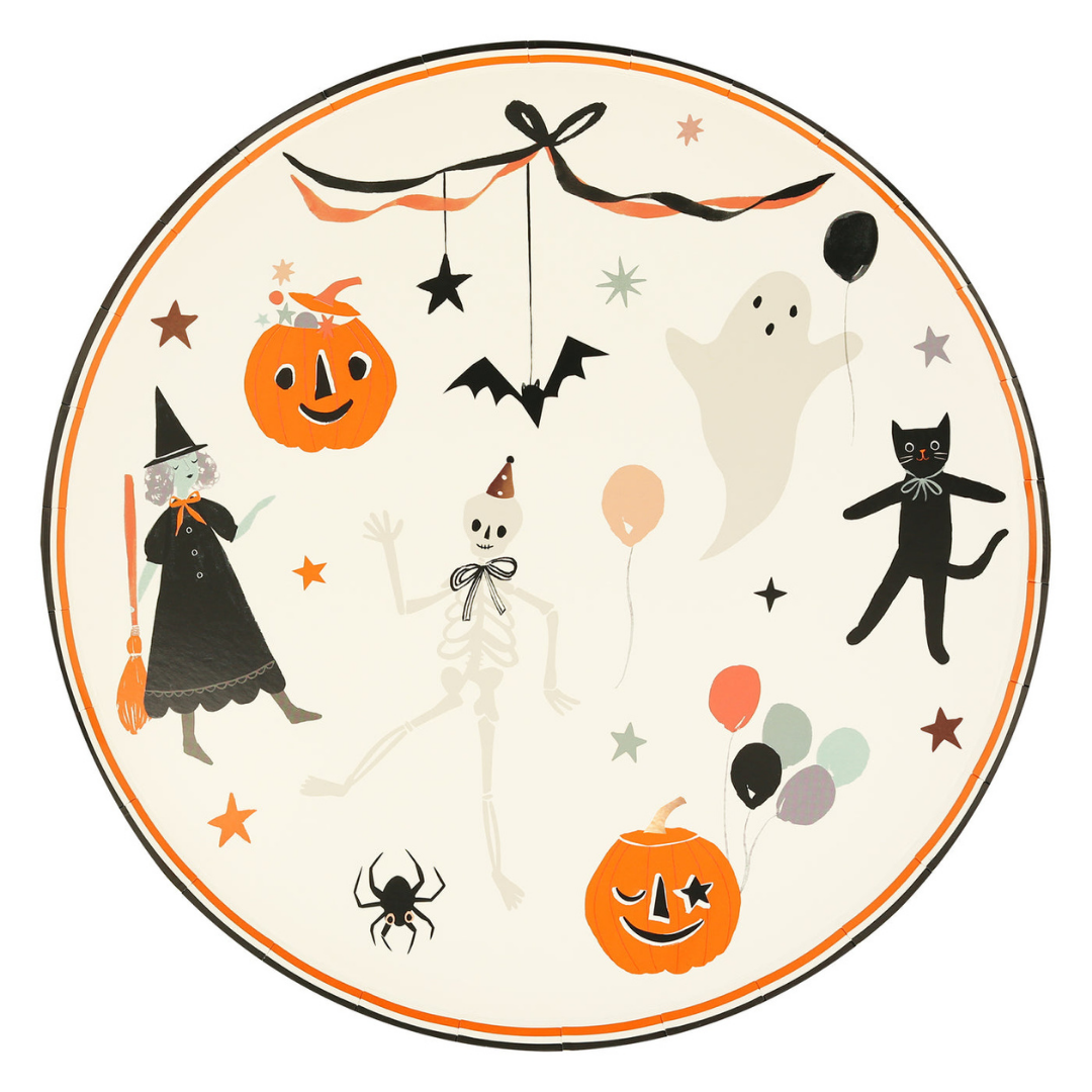 It's Halloween! Dinner Plates (x8)