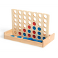 Wooden 4 in Row Game | Travel Size