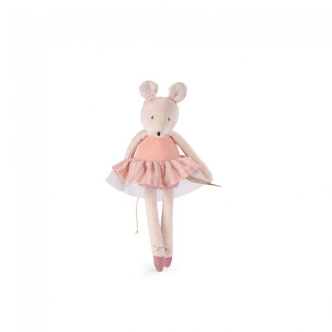 Pink Ballerina Mouse Plush Toy