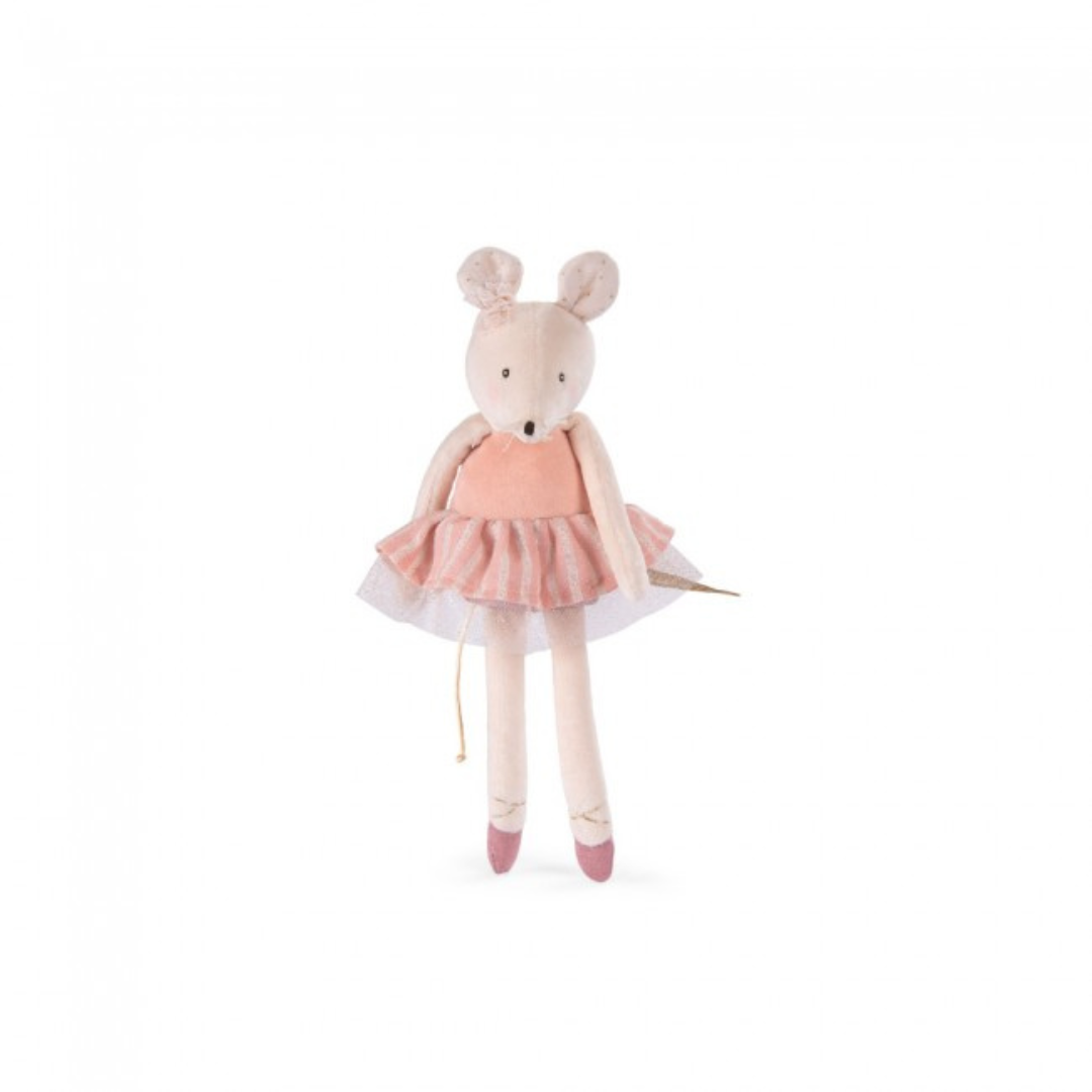 Pink Ballerina Mouse Plush Toy