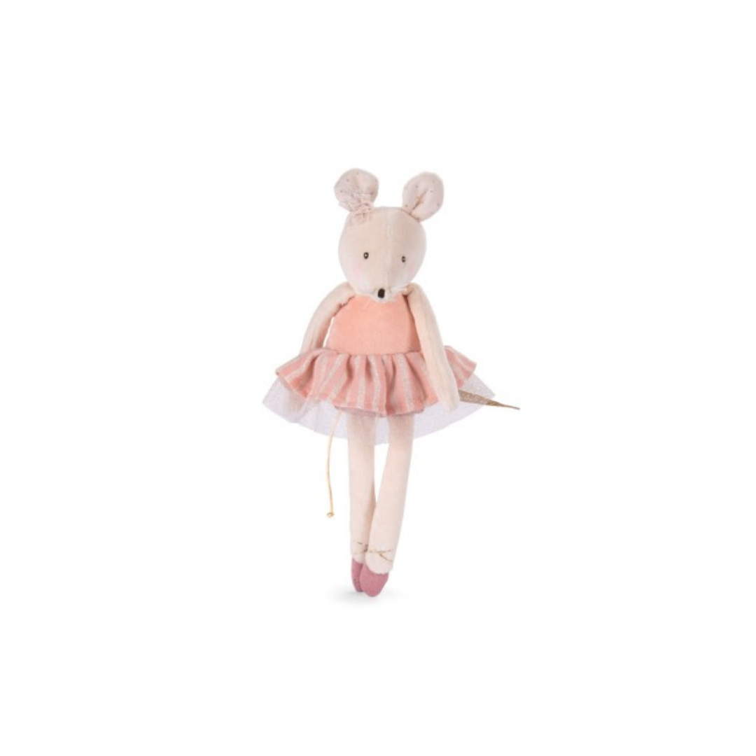 Pink Ballerina Mouse Plush Toy